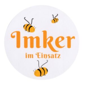 Imker im Einsatz-Aufkleber „Summ“